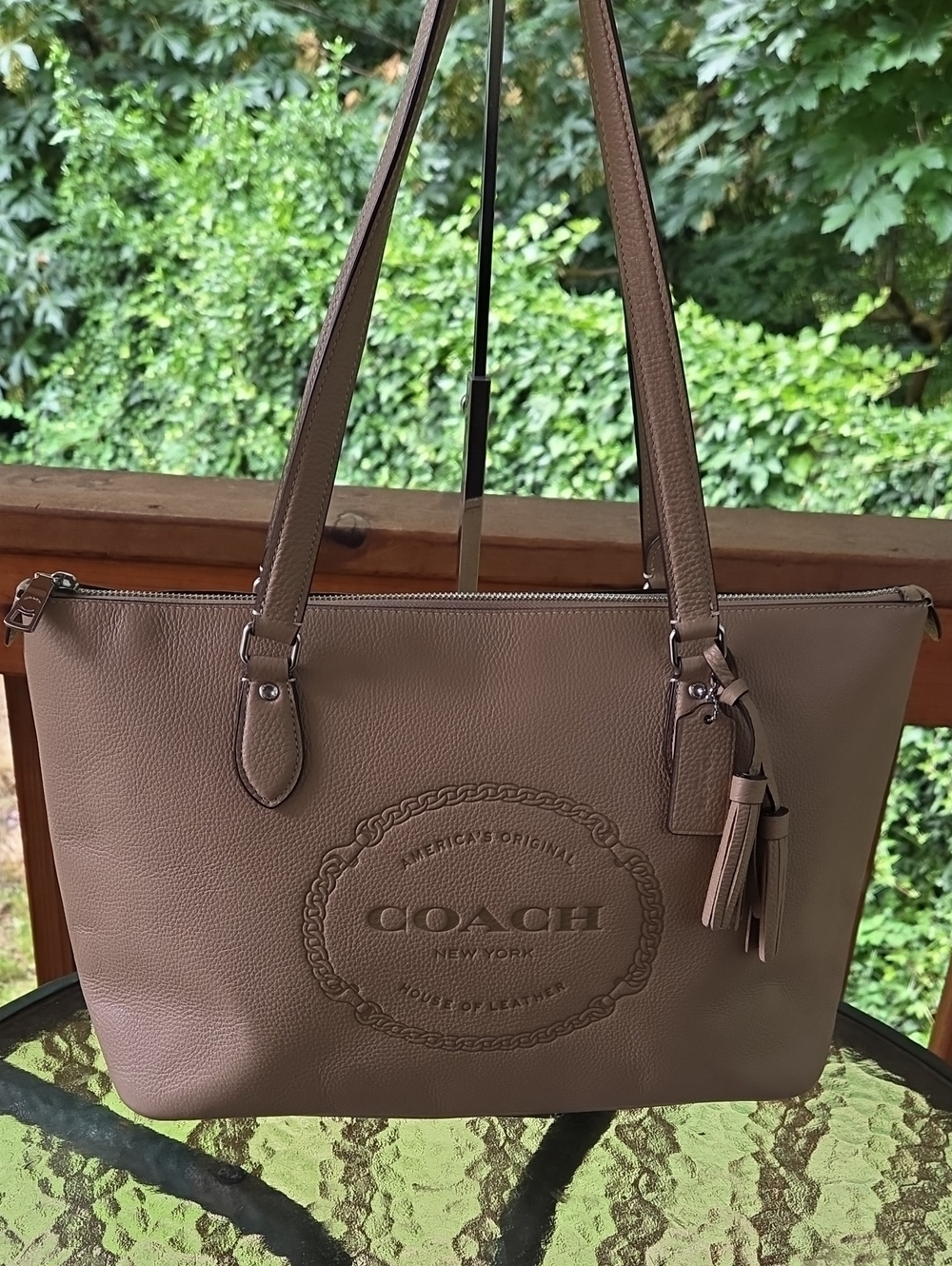 Coach TOTE Heritage Bag